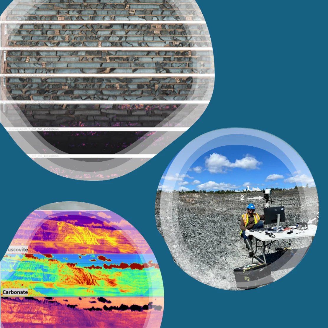 Scient field services and hyperspectral mapping context